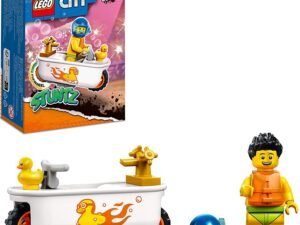 Lego City Stuntz Stunt Bike Vasca Da Bagno 60333
