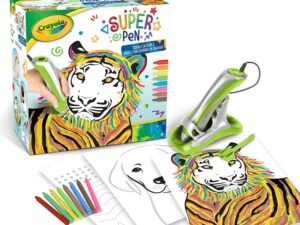 Super Pen Tigre Set Colori A Cera 3D Crayola