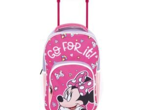 Zainetto Trolley Minnie Scuola Asilo Free Time 24 X 36 X 12 Cm Disney