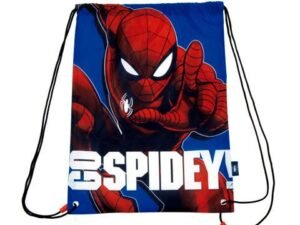 Spiderman String Bag Sacca Per Scuola Tempo Libero 1