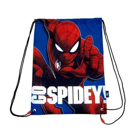 Spiderman String Bag Sacca Per Scuola Tempo Libero 1