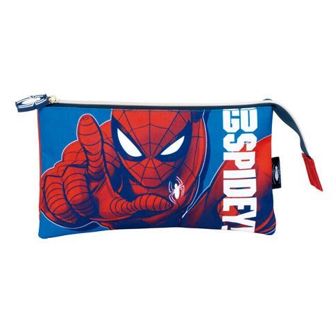 Spiderman Astuccio Triplo Pencil Case Scuola