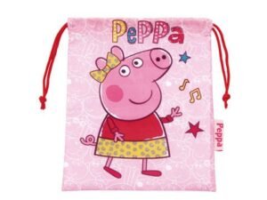 Peppa Pig String Bag Sacca Per Scuola Tempo Libero
