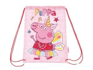 Peppa Pig String Bag Sacca Per Scuola Tempo Libero 1