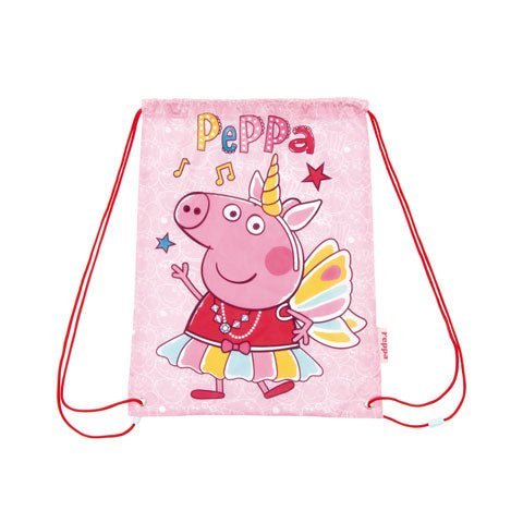 Peppa Pig String Bag Sacca Per Scuola Tempo Libero 1