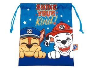Paw Patrol String Bag Sacca Per Scuola Tempo Libero