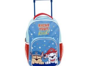 Zainetto Trolley Paw Patrol Scuola Asilo Free Time 24 X 36 X 12 Cm Disney