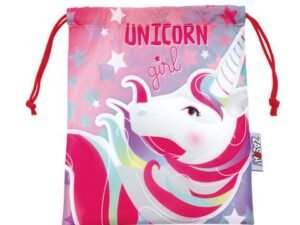 Unicorno String Bag Sacca Per Scuola Tempo Libero