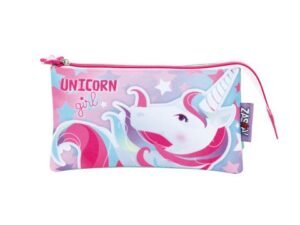 Unicorno Astuccio Triplo Pencil Case Scuola