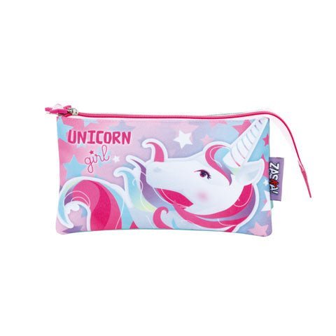 Unicorno Astuccio Triplo Pencil Case Scuola