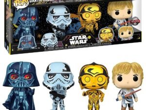 Star Wars Pop Movies Vinyl Figure 4 Pack Retro Series 9 Cm