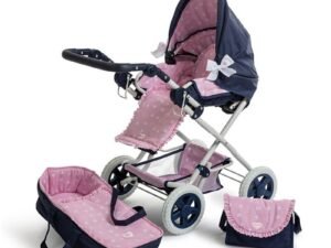 Carrozzina Per Bambolotti Berjuan 3 In 1 Trio