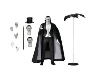 Dracula Black And White Ultimate Action Figure Universal Monsters 18 Cm Neca 04815