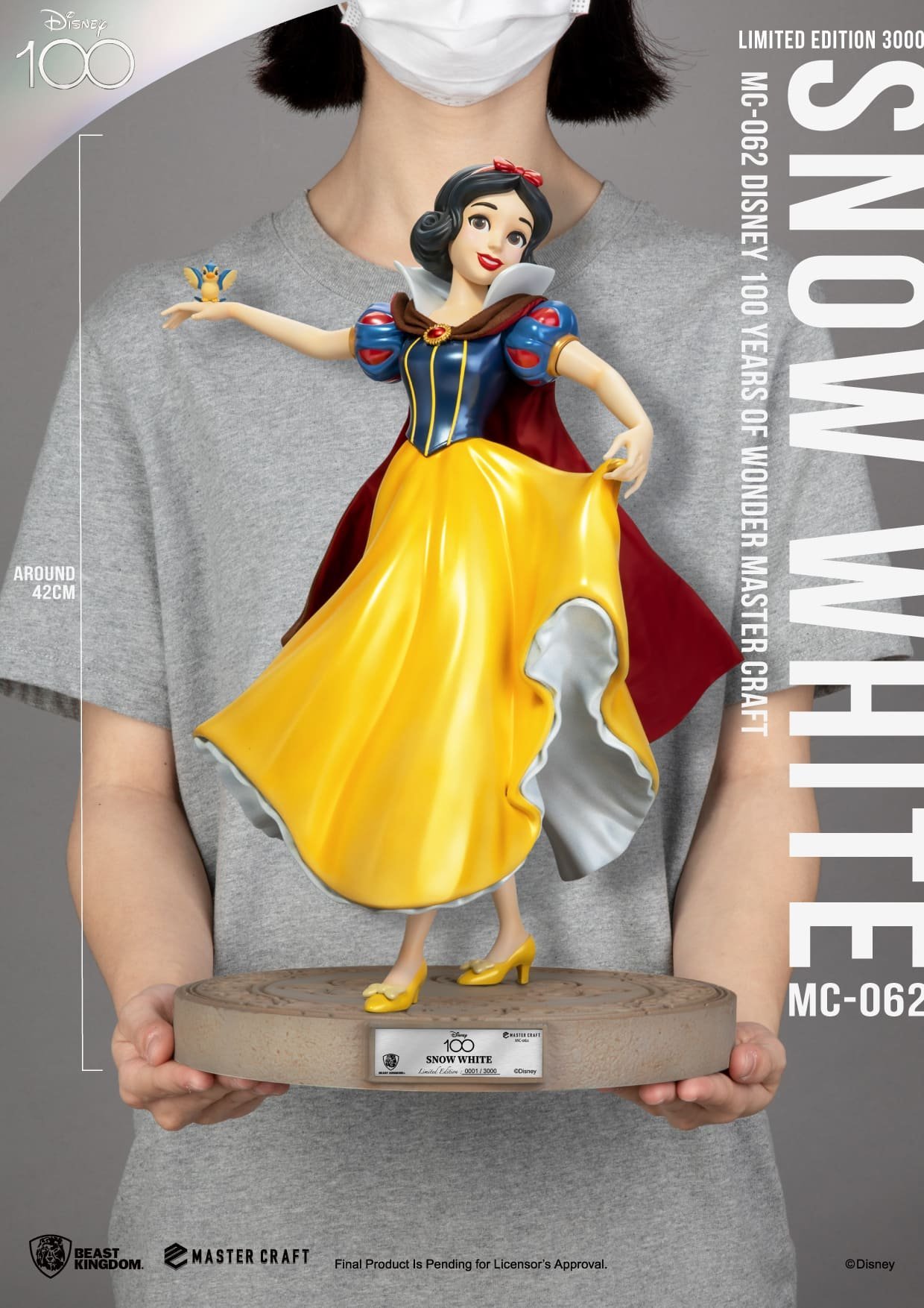 Disney 100 Years Of Wonder Master Craft Statue Snow White 40 Cm