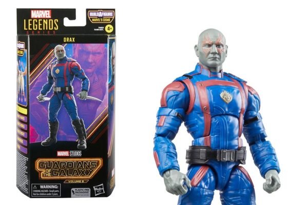 Drax Guardians Of The Galaxy Vol 3 Action Figure Marvel Legends Baf Cosmo 15 Cm