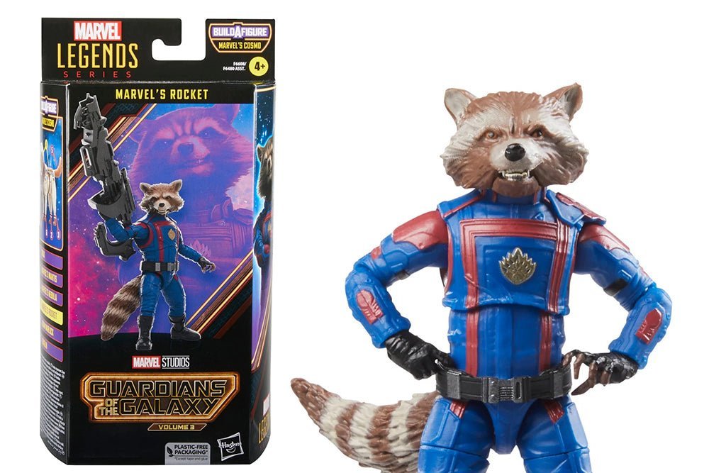 Rocker Guardians Of The Galaxy Vol 3 Marvel Legends Baf Marvels Cosmo 15 Cm