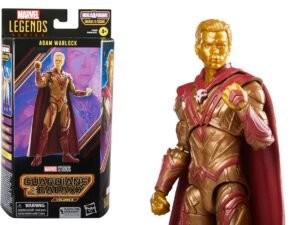 Adam Warlock Guardians Of The Galaxy Vol 3 Marvel Legends Baf Marvels Cosmo Action Figure 15 Cm