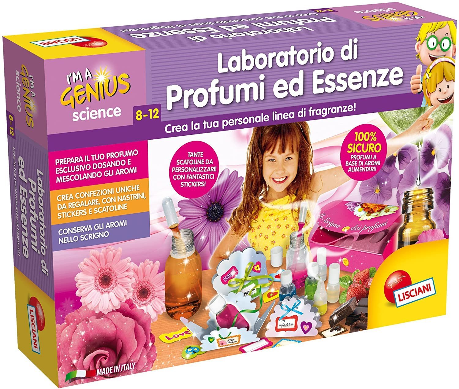 Laboratorio Di Profumi Ed Essenze Gioco Scientifico Lingua Italiana