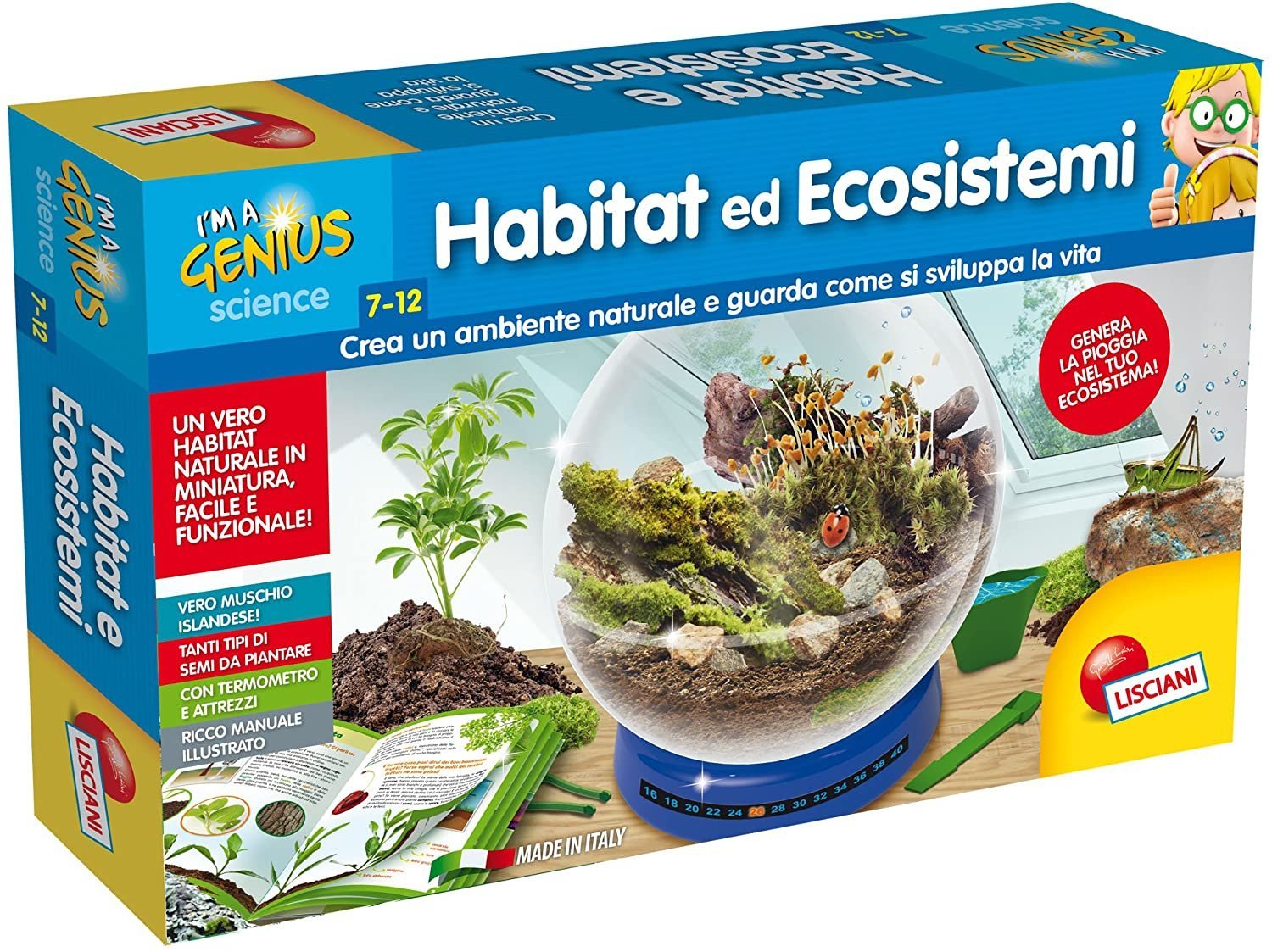 Piccolo Genio Habitat Ed Ecosistemi Gioco Scientifico
