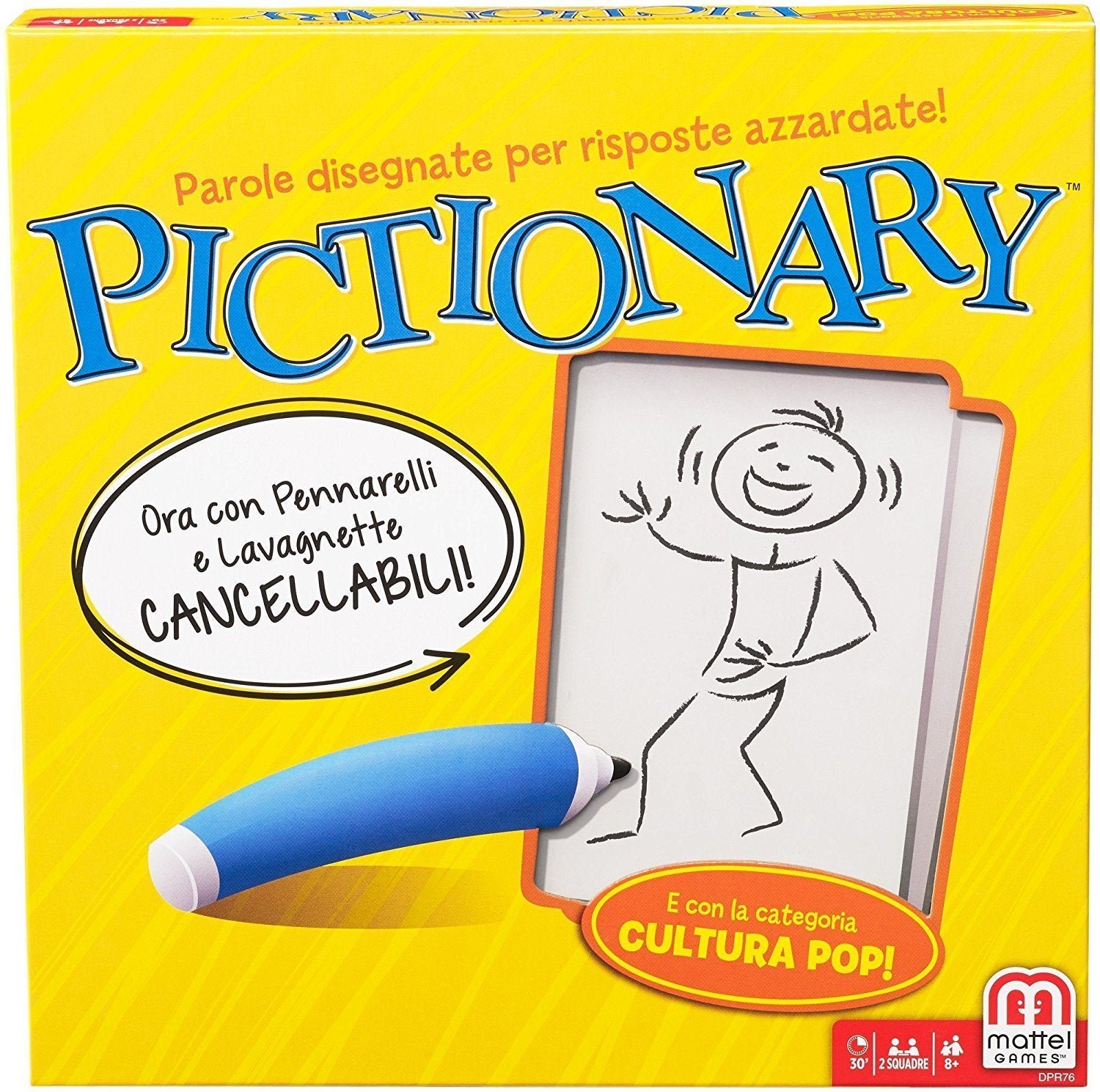 Pictionary Gioco Da Tavolo Di Societa Mattel Italiano