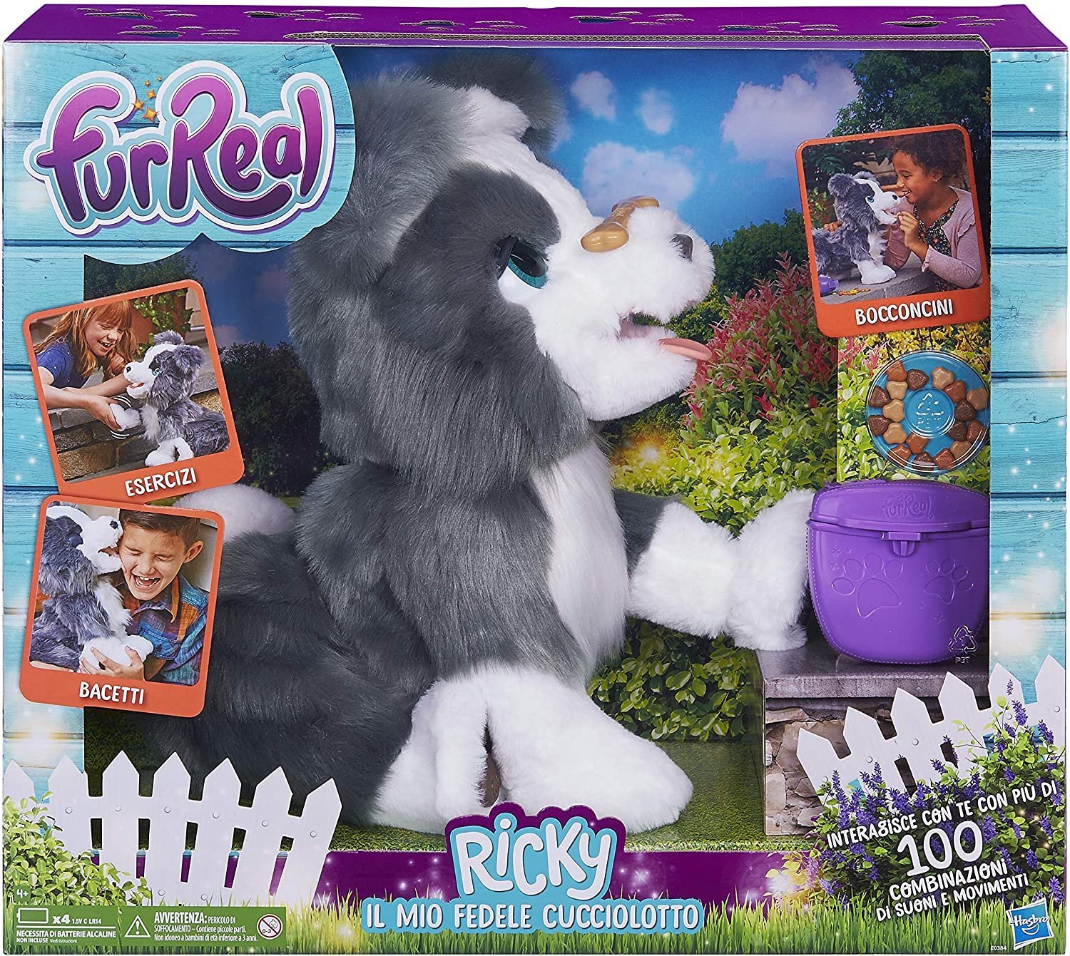 Hasbro Furreal Ricky Il Mio Fedele Cucciolotto Cane Interattivo