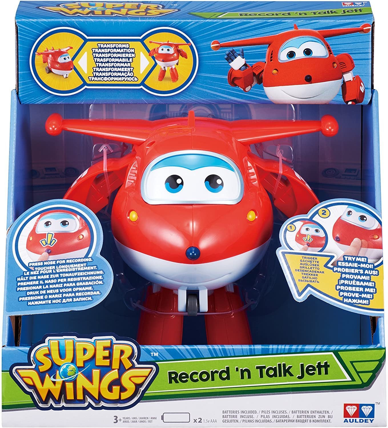 Super Wings Superwings Recordntalk Jet T Lingua Italiana