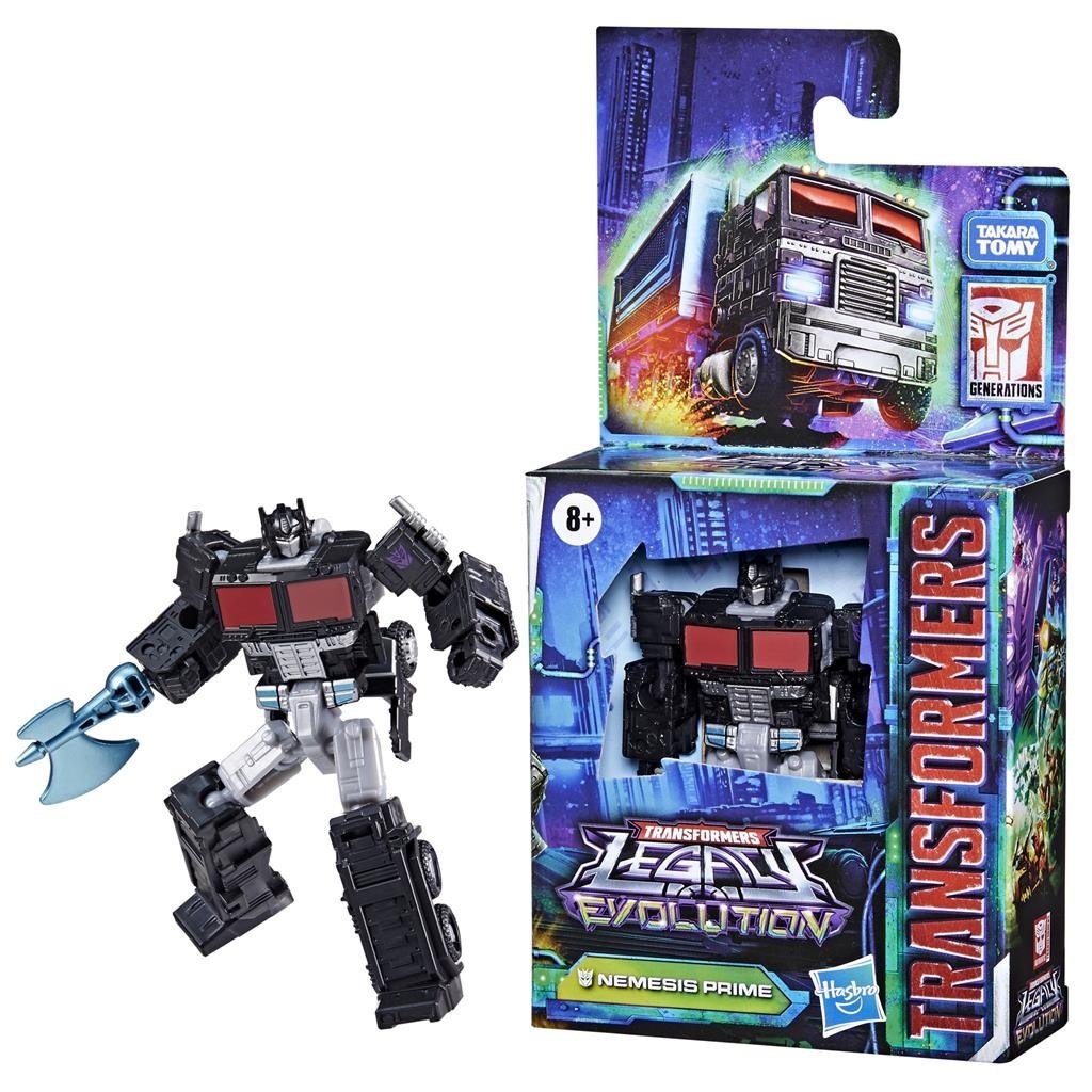 Nemesis Prime Action Figure Transformers Legacy Evolution Core Class 9 Sm