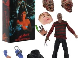 Ultimate Freddy Krueger 1984 Action Figure 30Th Anniversary 18 Cm Nightmare On Elm Street Neca 39759