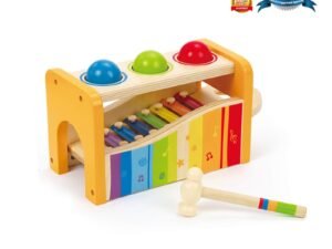Xilofono E Banco Delle Palline Gioco Legno Infanzia