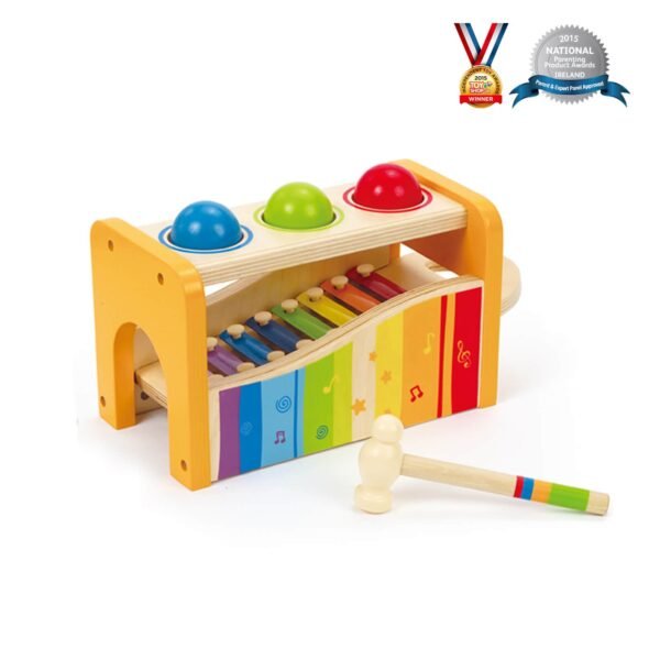 Xilofono E Banco Delle Palline Gioco Legno Infanzia