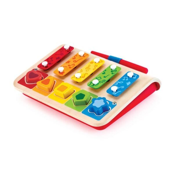 Xilofono Con Forme Geometriche Legno Hape