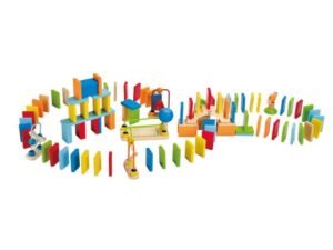 Domino In Legno Con Accessori Bambini