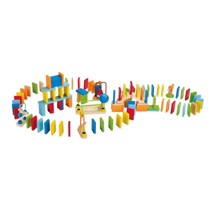 Domino In Legno Con Accessori Bambini