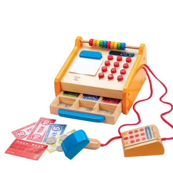 Registratore Cassa In Legno Gioco