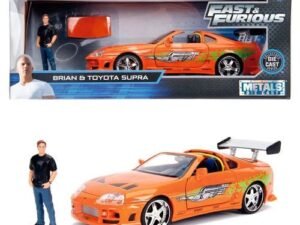 1995 Toyota Supra And Brian Fast And Furious Die Cast 1 24