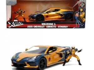 X Men Wolverine And 2020 Chevrolet Corvette Stingray 1 24