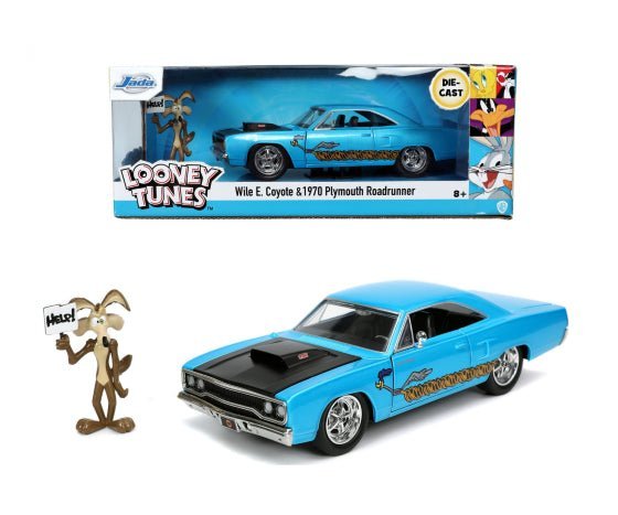 Looney Tunes Road Runner And 1970 Plymouth Roadrunner 1 24