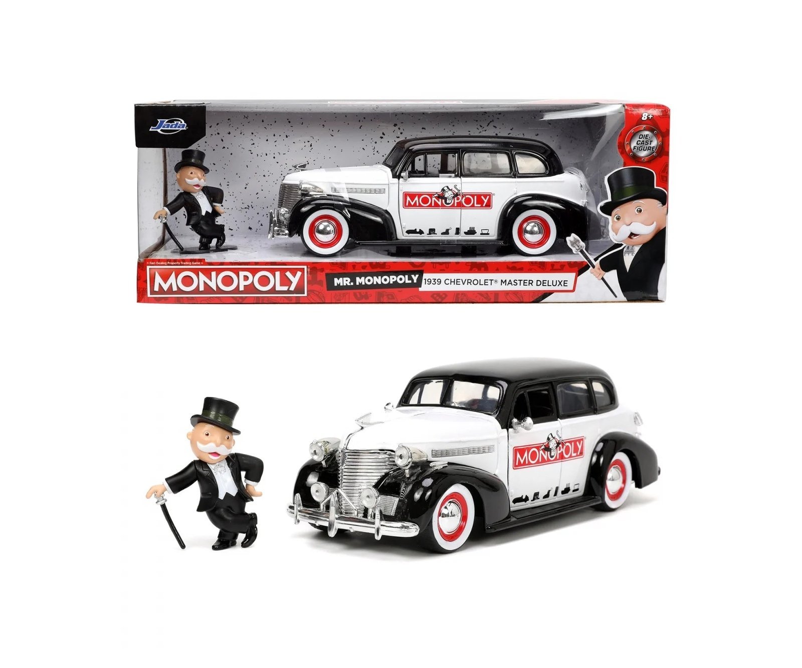 Monopoly Mr Monopoly And 1939 Chevrolet Master Deluxe 1 24