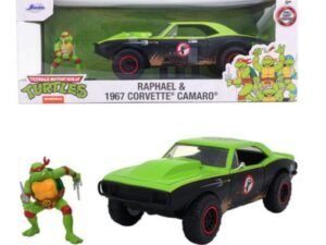 Ninja Turtles Raphael And 1967 Corvette Camaro 1 24