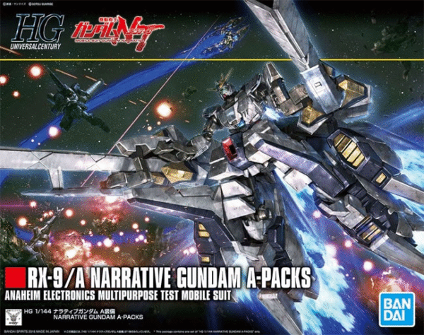 Narrative Gundam A Packs Model Kit Gundam Hg 1 144