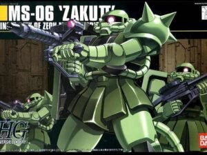 Ms 06 Zaku Ii Gundam Model Kit Gunpla Hig Grade Hg 1 144