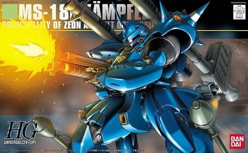 Kampfer Gundam Model Kit Gunpla Hguc 1 144