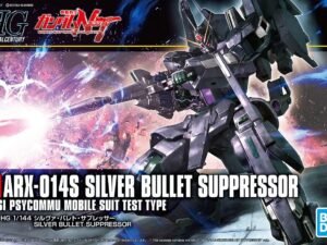 Arx 014S Silver Buller Suppressor Gundam Model Kit Gunpla Hig Grade Hg 1 144