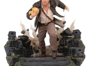Indiana Jones Raiders Of The Lost Ark Escape With Idol Statue Deluxe Diamond Gallery 25 Cm
