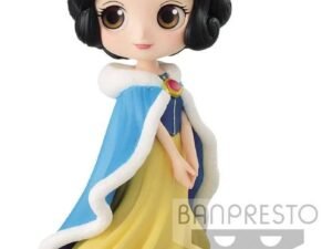 Snow White Winter Costume Q Posket Mini Girls Festival Figure Pvc Disney Princess 7 Cm