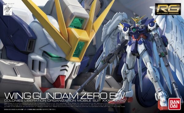 Wing Gundam Zero Ew Model Kit Real Grade Rg 13 Cm