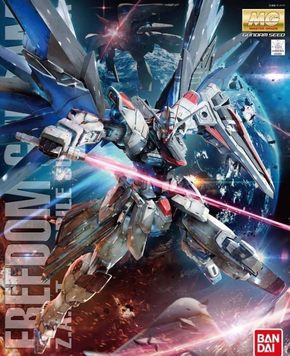 Freedom Gundam Model Kit Gunpla Mg 1 100
