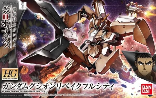 Gundam Gusion Rebake Full City Gunpla Model Kit 1 144 Hg High Grade