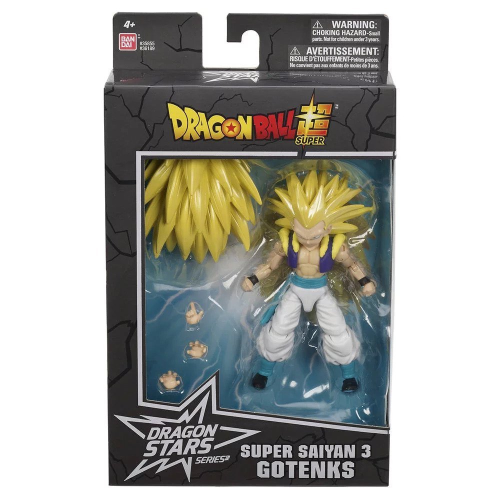 Gotenks Super Saiyan 3 Action Figure Dragon Ball Stars