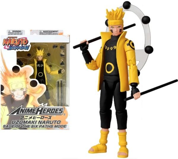Naruto Sage Of Six Paths Mode Anime Heroes Action Figure 17 Cm